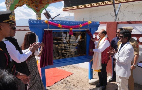 LG Saxena Lays Foundation For 30 Smart Bus Shelters – 15 Each In Leh And Kargil – With Solar-Powered, Weather-Resilient Facilities LG Saxena Lays Foundation For 30 Smart Bus Shelters – 15 Each In Leh And Kargil – With Solar-Powered, Weather-Resilient Facilities
