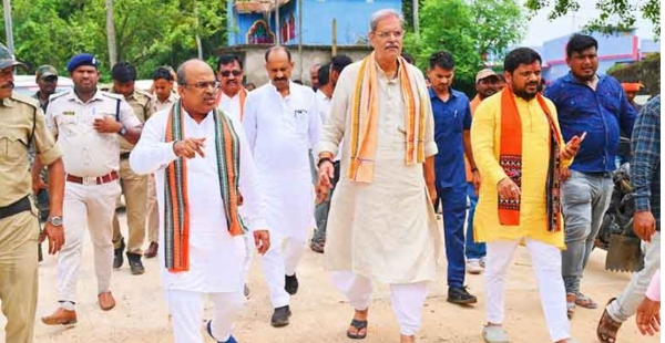Odisha Dy CM Singh Deo Reviews Flood Relief Measures in Kendrapada