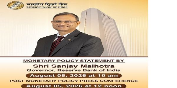 RBI Governor Sanjay Malhotra to Announce MPC Decisions on Wednesday at 10 AM
