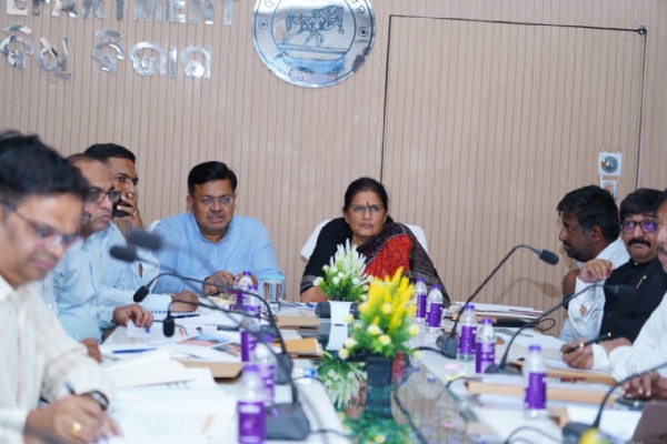 High-Level Meeting Reviews Development of Maa Mangala Temple High-Level Meeting Reviews Development of Maa Mangala Temple