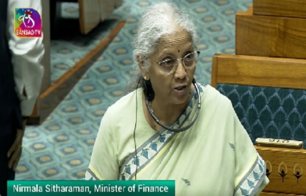 Union Finance Minister Nirmala Sitharaman