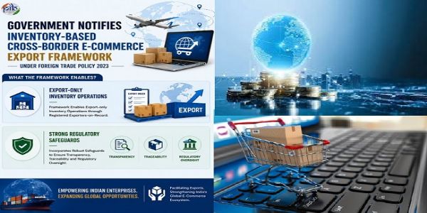 Government Notifies Rules for Inventory-Based E-Commerce Export Model to Boost Cross-Border Trade
