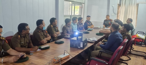 Conference chaired by Commanding Officer, Col Ritu Srivastava Rawat on Tuesday