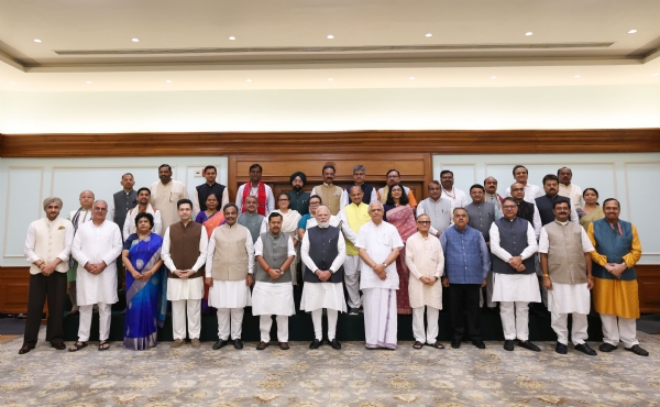 Prime Minister Narendra Modi Meets Newly Elected Members of Parliament