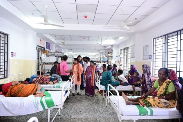 Odisha Health Minister Reviews Post-Flood Healthcare in Jajpur