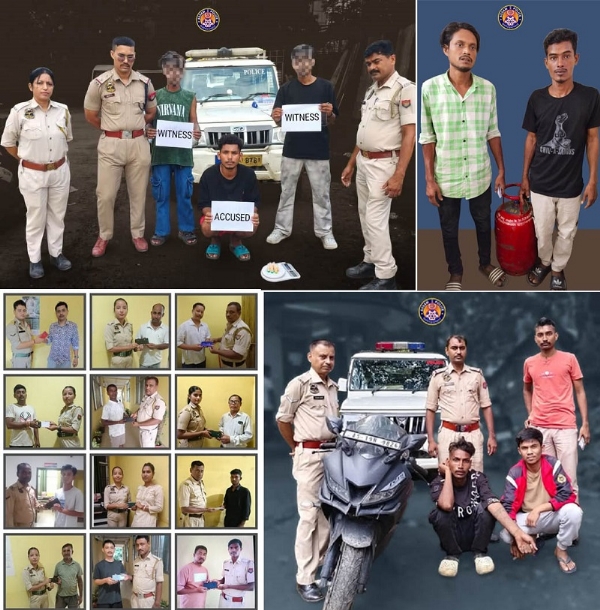 The images Shared by Guwahati Police. The images Shared by Guwahati Police.