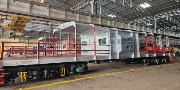 NC Rly’s Jhansi wagon repair workshop comes up with Detachable Upper Body System for Open Freight Wagons with Locking and Guiding Mechanism