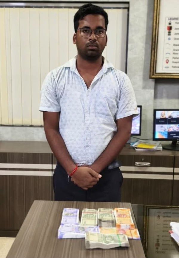 Arrested accused
