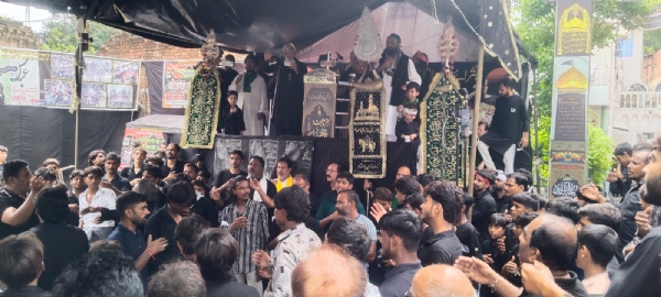 Atmosphere of grief and sorrow pervaded old city