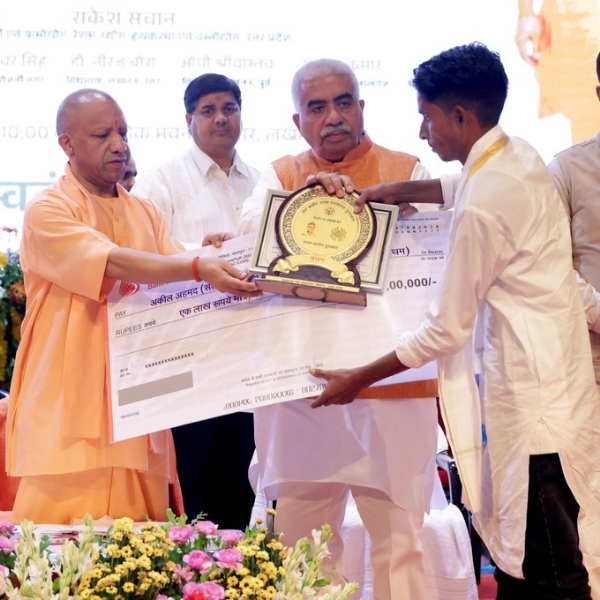 Chief Minister distributed financial assistance cheques to beneficiaries