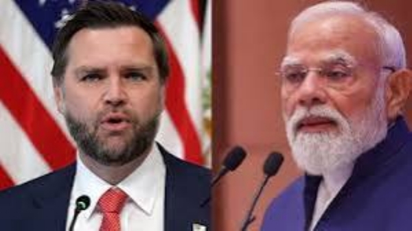 PM Modi and US Vice President Vance file pic