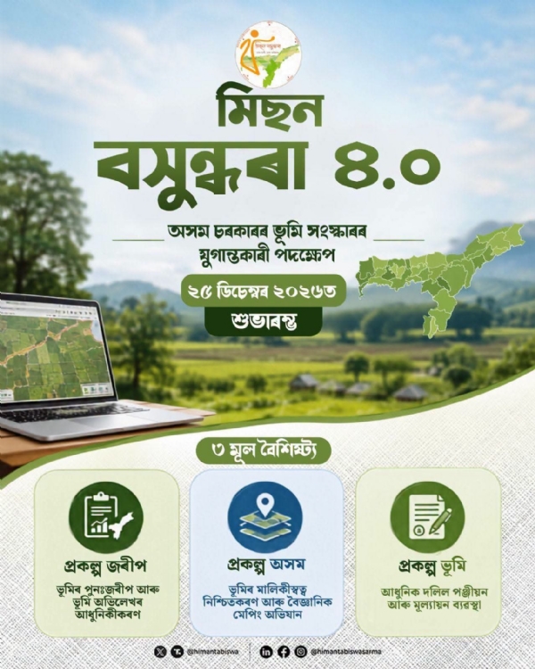 The Illustration shared by Assam CM Dr Himanta Biswa Sarma.