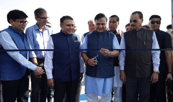 Assam CM Dr Himanta Biswa Sarma nagu rating PepsiCo’s ₹778 Crore Potato Chips Plant In Nalbari on Thursday.
