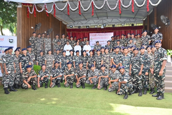 Image of the Two-Day Stress Management Programme Concluded at 1st Battalion SSB Headquarters.