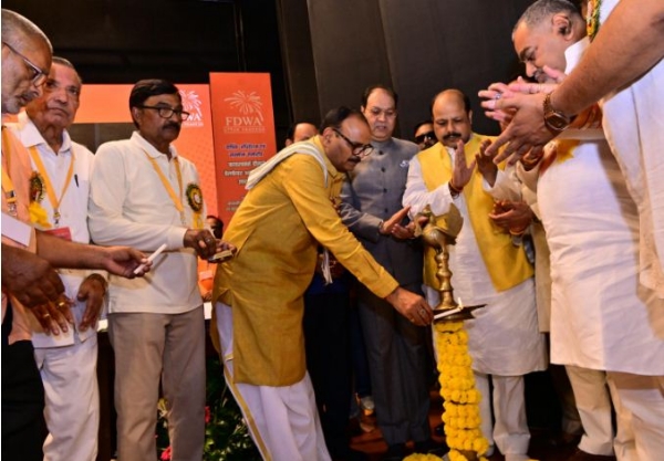 Brajesh Pathak during annual convention of the Uttar Pradesh Fire Works Dealers Welfare Association in Lucknow Brajesh Pathak during annual convention of the Uttar Pradesh Fire Works Dealers Welfare Association in Lucknow