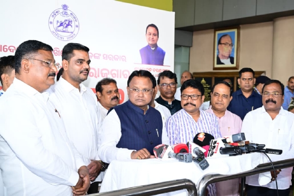 Odisha Chief Minister Mohan Charan Majhi returned to the State