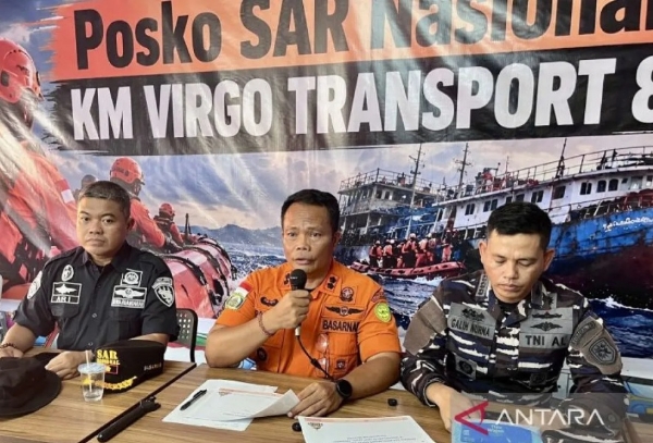Head of the Banjarmasin Search and Rescue Office I Putu Sudayana during a press conference. Photo: Antara Head of the Banjarmasin Search and Rescue Office I Putu Sudayana during a press conference. Photo: Antara
