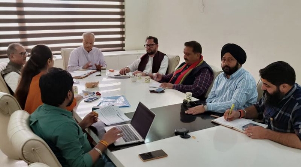 Ashok Koul reviews preparations for ‘Aashirwad Ka Diya’ campaign