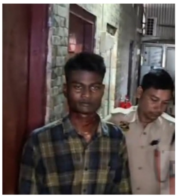 Image of the Boyfriend Arrested For Allegedly Killing Girlfriend In Assam’s Rangia.