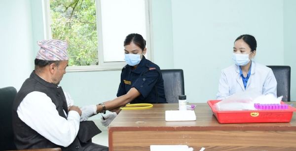 DNA samples are being collected from the victims’ family members to help identify the bodies.