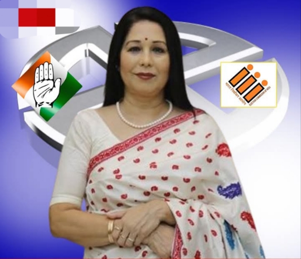 Congress Candidate Shivamoni Bora.