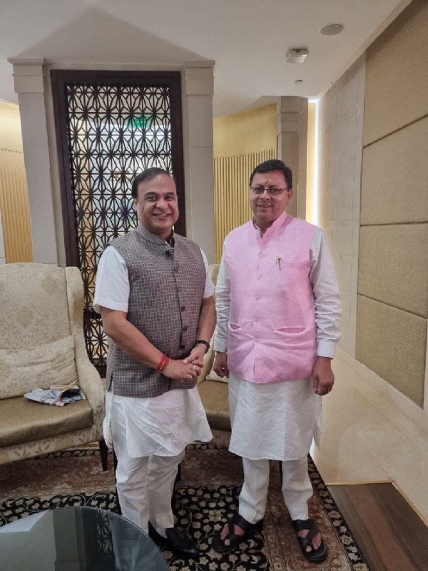 The image shared by Assam CM Dr Himanta Biswa Sarma. The image shared by Assam CM Dr Himanta Biswa Sarma.