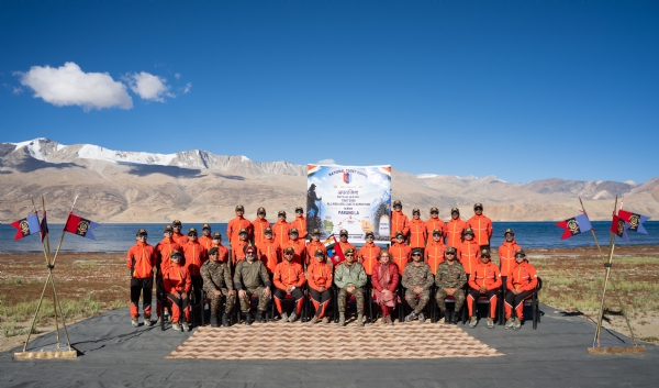 20 NCC GIRL CADETS SUCCESSFULLY COMPLETE ‘APARAJITA - PARANG LA 2026’ HIGH ALTITUDE LONG TREK