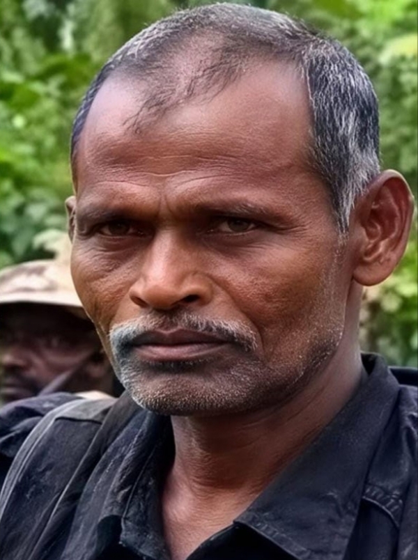 Arrested militant Arrested militant
