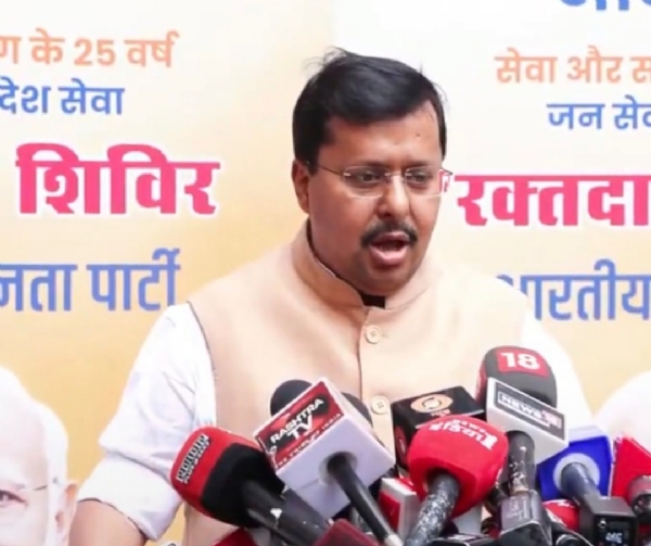 BJP President Nitin Nabin