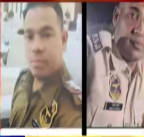 Image of the Arrested Police Personnel In Sribhumi For Alleged Kidnapping And Extortion. Image of the Arrested Police Personnel In Sribhumi For Alleged Kidnapping And Extortion.
