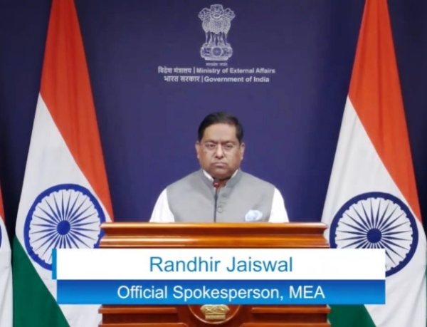 MEA Spokesperson Randhir Jaiswal