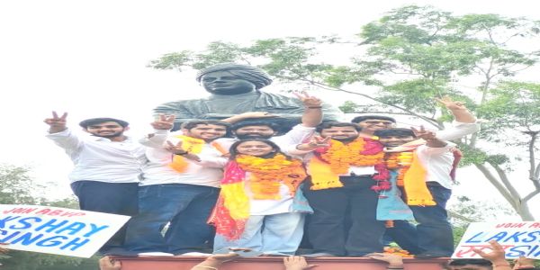 ABVP Retains Three Key Posts in DUSU Polls; Independent Candidate Wins Vice-President’s Post
