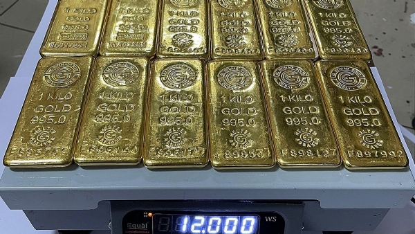 Gold bars -representative  image