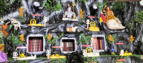 Prep for Shri Krishna Janmashtami going on in full swing