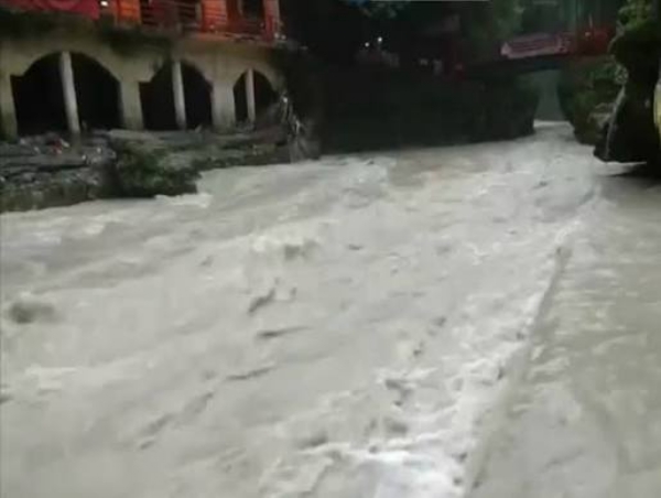 Heavy rain and swelling rivers continued to disrupt life in Uttar Pradesh on Wednesday