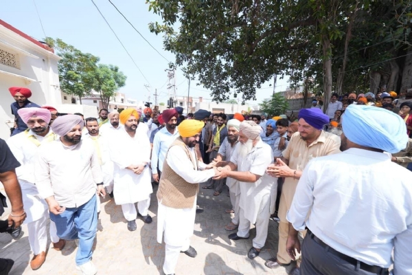 CM Bhagwant Singh Mann interacting with public