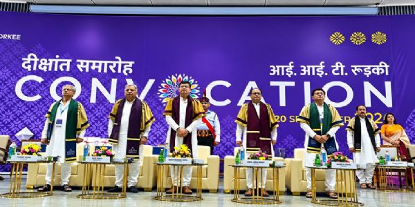 IIT Roorkee Convocation: Degrees Awarded to 1,424 Students on Second Day