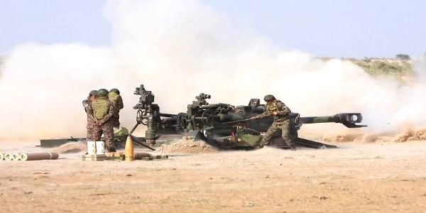 M777 Ultra-Light Howitzer Demonstrates Precision Firepower at Mahajan Field Firing Range