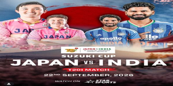 India-Japan Set for Historic First Men’s T20 International in Suzuki Cup