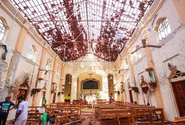 Sri Lanka - 2019 Easter Sunday bombings file pic Sri Lanka - 2019 Easter Sunday bombings file pic