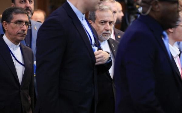 Iran’s Foreign Minister Abbas Araghchi arrives for the 81st United Nations General Assembly at the United Nations Headquarters in New York