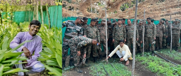 सागर के आकाश चौरसिया ने खेती को बनाया नवाचार का मॉडल