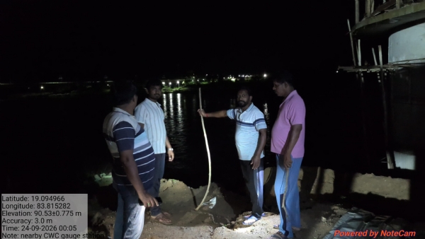 Water Resources Department Intensifies Night Patrolling Amid Deep Depression Water Resources Department Intensifies Night Patrolling Amid Deep Depression