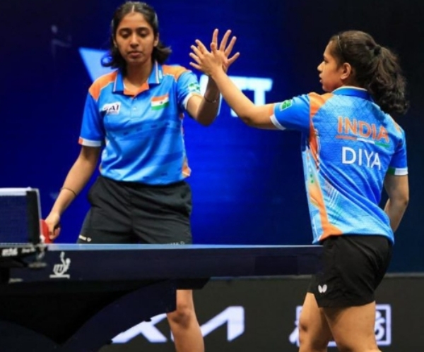 Diya Chitale and Yashaswini Ghorpade Diya Chitale and Yashaswini Ghorpade