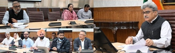 CS Atal Dulloo Reviews Implementation Of New Labour Codes In J&K CS Atal Dulloo Reviews Implementation Of New Labour Codes In J&K