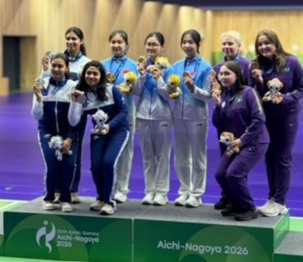 India’s 50m Rifle 3 Positions Team India’s 50m Rifle 3 Positions Team