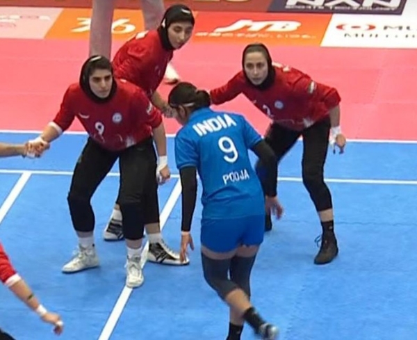 Women’s kabaddi final between India and Iran.