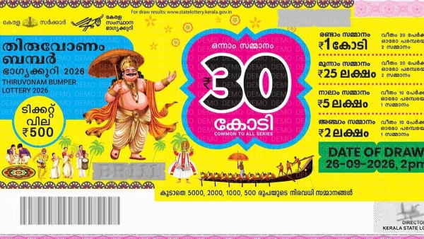 Kerala Bumper lottery