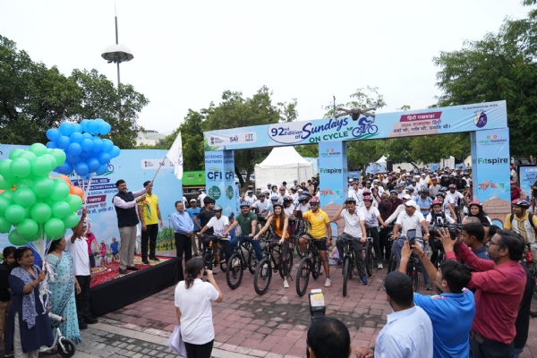 Fit India Sunday on Cycle