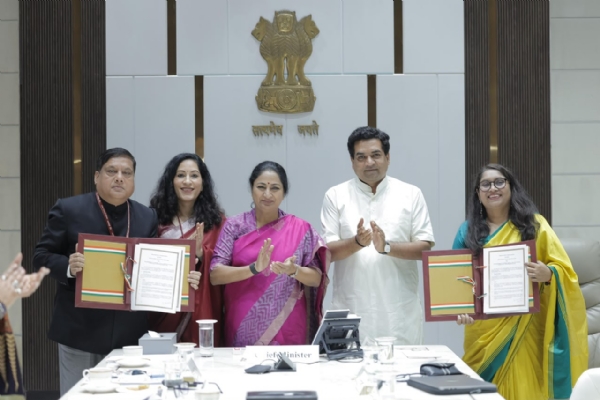 ICCR and the Delhi Government sign a Memorandum of Understanding (MoU) in the presence of Chief Minister Rekha Gupta on Monday. ICCR and the Delhi Government sign a Memorandum of Understanding (MoU) in the presence of Chief Minister Rekha Gupta on Monday.